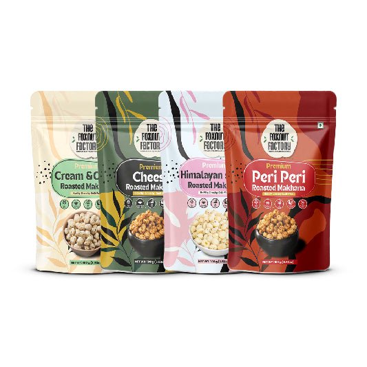 Ultimate Variety Pack – 4 Flavors (400g) - The Foxnut Factory
